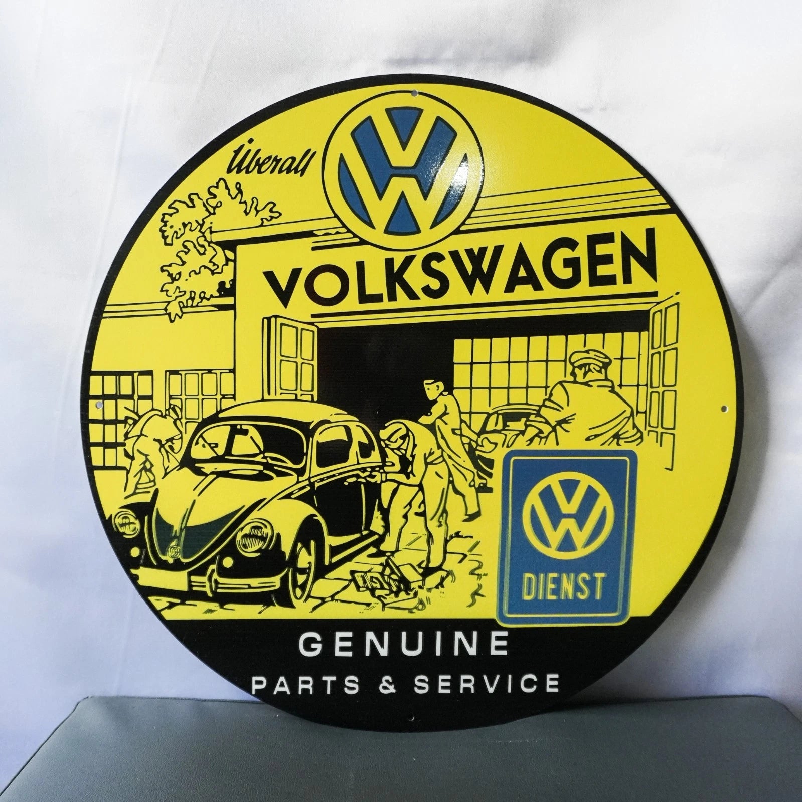 Volkswagen Genuine Parts & Service - Werkstatt Metal Tabela