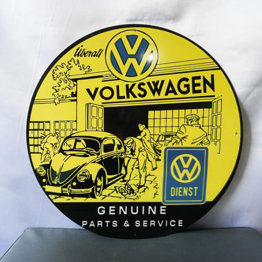 Volkswagen Genuine Parts & Service - Werkstatt Metal Tabela