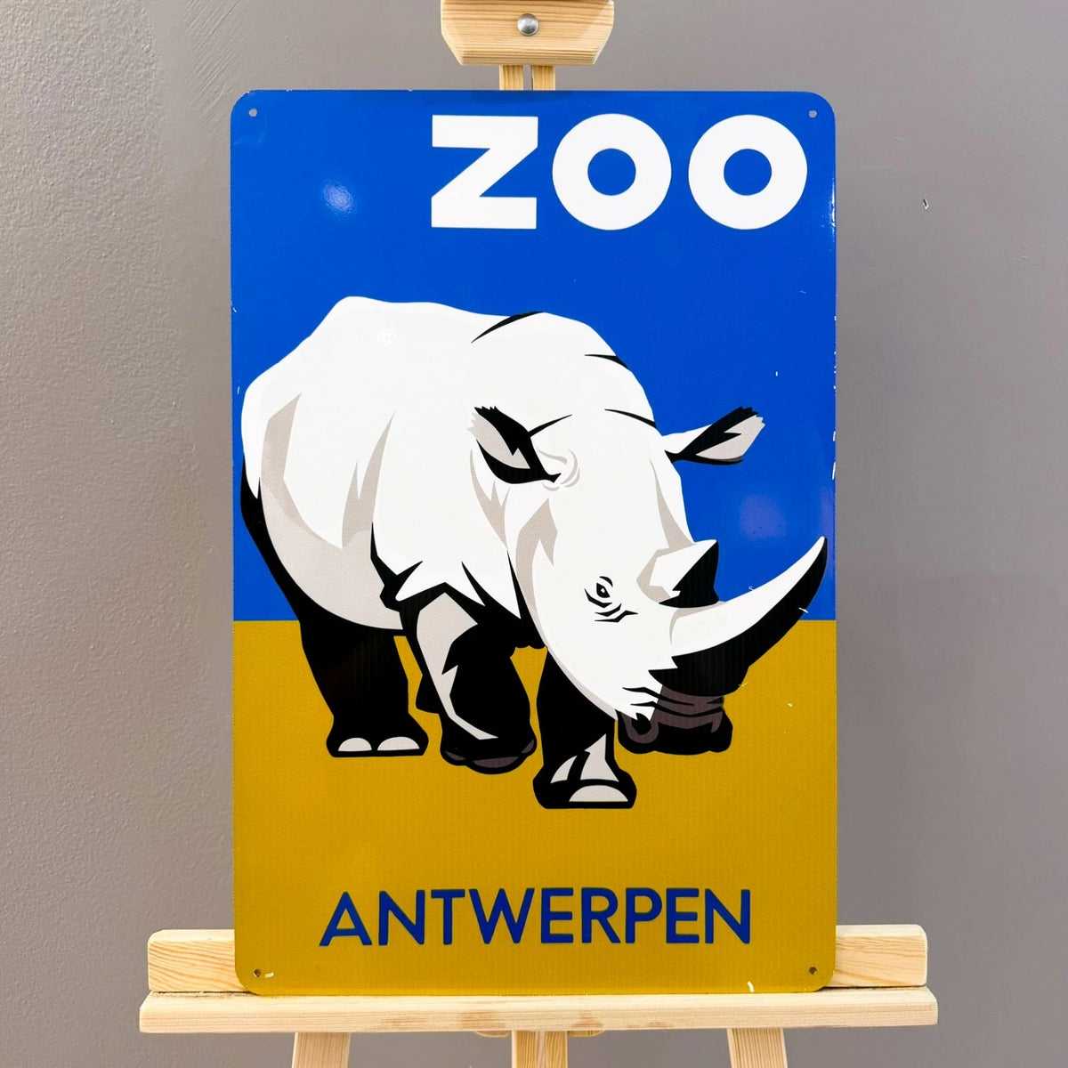 Zoo Antwerpen Rhino Metal Tabela