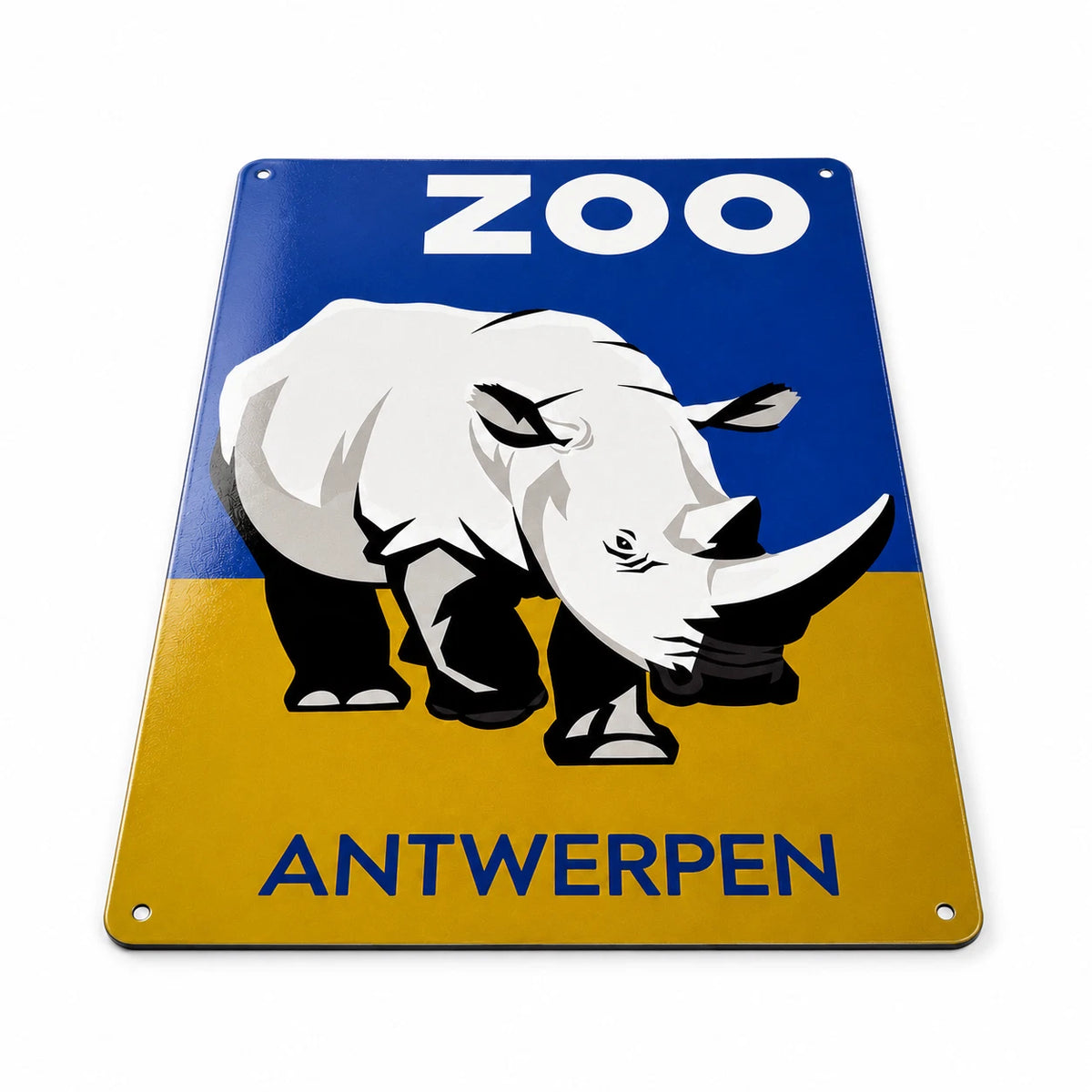 Zoo Antwerpen Rhino Metal Tabela